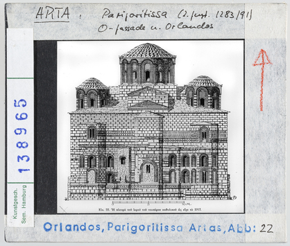 Vorschaubild Arta: Kirche der Madonna Parigoritissa, Ostfassade 